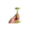 Jade roller 1 db és jade masszírozó roller 1db + Gua Sha szív alakú arc-, testmasszázs és nyirokmasszázs
