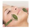 Roller és Gua Sha Jade köves Készülék arc-, testmasszázs és nyirokmasszázs, Zöld